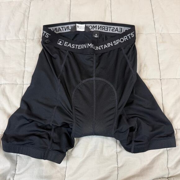 Eastern Mountain Sports Other - Eastern Mountain Sports EMS Bike Cycling Shorts Padded Liner Black Green S Small
